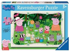 Obrazek Puzzle 35 Świnka Peppa