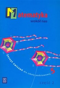 Obrazek Matematyka wokół nas 5 Zeszyt ćwiczeń część 2 Szkoła podstawowa