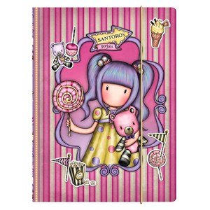 Obrazek Teczka Zamykana na Gumkę Gorjuss Fairground