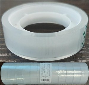 Obrazek Taśma klejąca 12mmx10m transparentna (12szt)