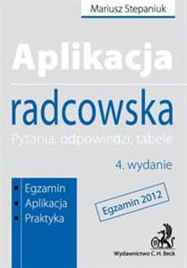 Picture of Aplikacja radcowska Egzamin 2012 Pytania, odpowiedzi, tabele.