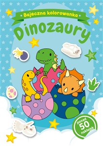 Obrazek Bajeczna kolorowanka. Dinozaury