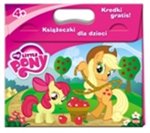 Obrazek My Little Pony Teczka 4 ksiażki i komplet kredek