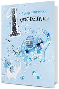 Picture of Karnet Urodziny Roczek