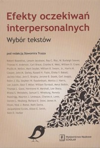 Picture of Efekty oczekiwań interpersonalnych
