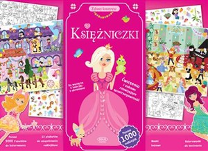 Obrazek Księżniczki. Zabawy kreatywne ponad 1000 naklejek