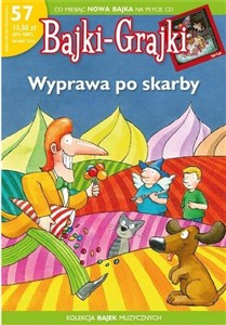 Obrazek [Audiobook] Bajki-Grajki. Wyprawa po skarby (gazetka + CD)
