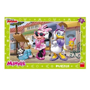 Obrazek Puzzle 15 Ramkowe Minnie na Montmartre DINO