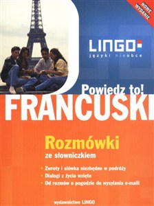 Obrazek Francuski Rozmówki ze słowniczkiem Powiedz to!