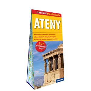 Obrazek Ateny laminowany map&guide 2w1: przewodnik i mapa