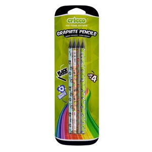 Obrazek Ołówek cricco trójkątny black wood hbblister