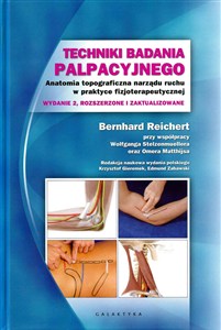 Picture of Techniki badania palpacyjnego Anatomia topograficzna narządu ruchu w praktyce fizjoterapeutycznej