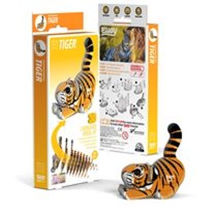 Picture of Tygrys Eugy Eko Układanka 3D