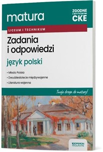 Obrazek Testy trzecioklasisty. Zadania i odpowiedzi. Język polski. Twoja droga do matury