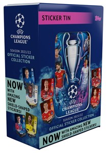 Obrazek Champions League UEFA Puszka z Naklejkami