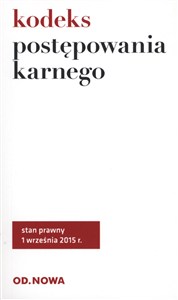 Obrazek Kodeks postępowania karnego