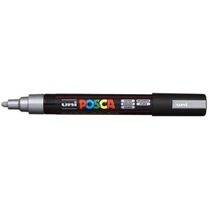 Obrazek Marker Posca Uni PC-5M srebrny