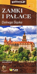 Obrazek Mapa - Zamki i pałace Dolnego Śląska 1:250 000