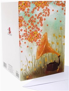 Picture of Karnet B6 NME-005 Brokat Gramofon