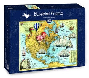 Obrazek Puzzle 1500 Ameryka Północna