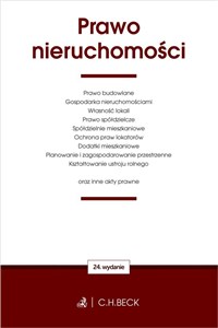 Obrazek Prawo nieruchomości oraz inne akty prawne