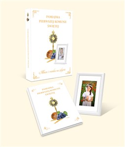 Obrazek Pamiątka Pierwszej Komunii Świętej + ramka