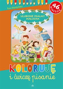 Obrazek Koloruję i ćwiczę pisanie. Ulubione psalmy malucha