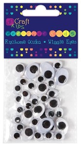 Picture of Ruchome oczka owalne 36szt mix