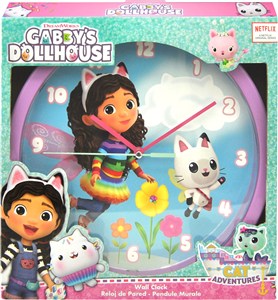 Obrazek Zegar ścienny 25cm Gabby's Dollhouse GD00021