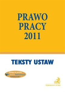 Obrazek Prawo pracy 2011 Teksty Ustaw