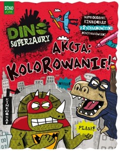 Obrazek Dino Superzaury. Akcja: Kolorowanie
