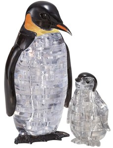 Picture of Crystal puzzle Pingwiny