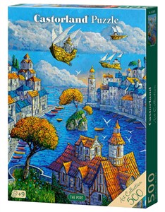 Obrazek Puzzle 500 Art Collection The Port B-53889