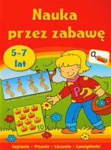 Obrazek Nauka przez zabawę 5-7 lat Czytanie Pisanie Liczenie Łamigłówki