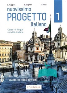 Obrazek Nuovissimo Progetto italiano 1 Quaderno degli esercizi + CD Poziom A1-A2