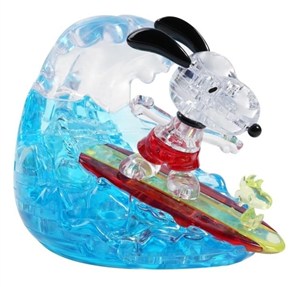 Picture of Crystal puzzle Snoopy Surfer