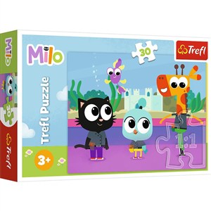 Picture of Puzzle 30 Kotek Milo