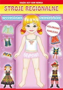 Obrazek Stroje regionalne Wycinanki Ubierz lalki