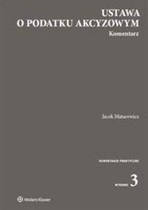 Obrazek Ustawa o podatku akcyzowym Komentarz