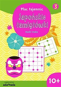 Picture of Plac tajemnic Japońskie łamigłówki 3 10+