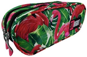 Picture of Saszetka dwukomorowa Flamingo Pink & Green