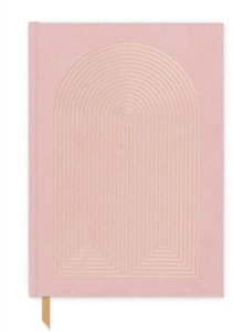 Obrazek Notatnik z wegańskiego zamszu Dusty Pink