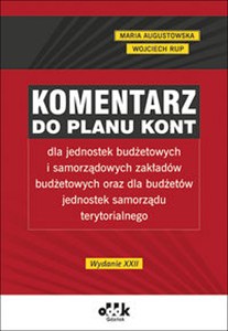 Obrazek Komentarz do planu kont dla jednostek budżetowych i samorządowych zakładów budżetowych oraz dla budżetów jednostek samorządu terytorialnego