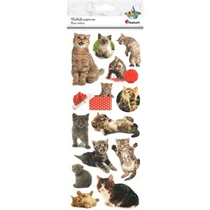Picture of Naklejki papierowe koty
