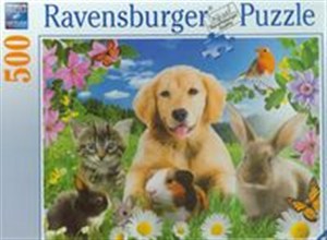 Obrazek Puzzle 500 Domowe zwierzaki