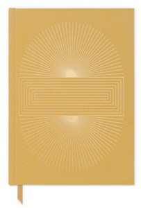 Picture of Notatnik z wegańskiego zamszu Ochre