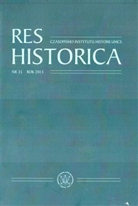 Picture of Res Historica T.35