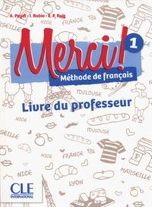 Obrazek Merci 1 Livre du professeur
