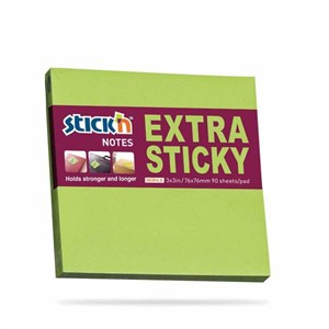 Picture of Notes samop. exstra Sticky 76x76 zielony neon