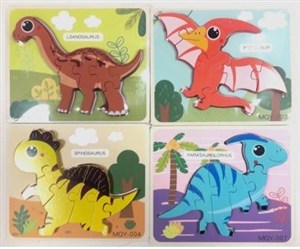 Picture of Puzzle drewniane dinozaury